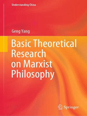 cover image of Basic Theoretical Research on Marxist Philosophy
